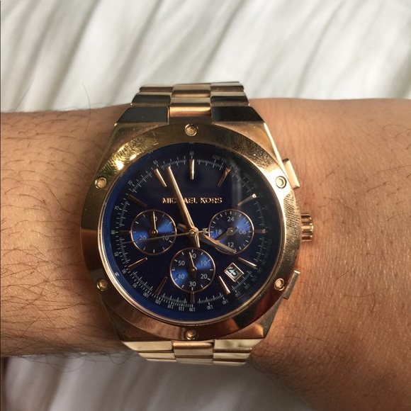 A Rose Gold Michael Kors Watch - Picture 2 of 2